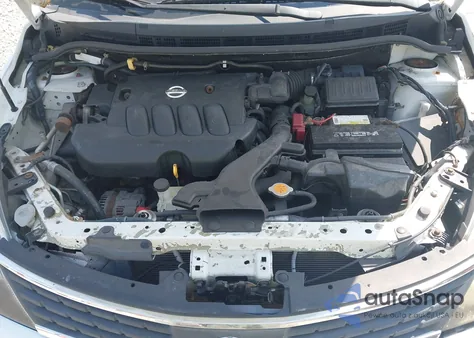 2010 Nissan Versa 1.8S из США, поврежденный, VIN 3N1BC1CP4AL458341